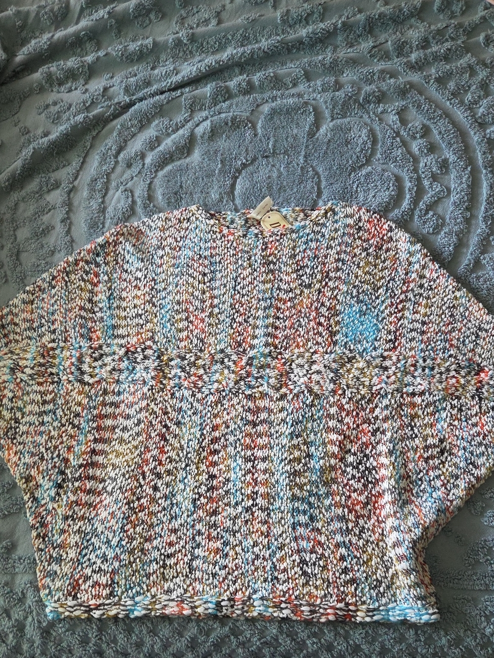 Diva Multicolor Speckled Crewneck Sweater